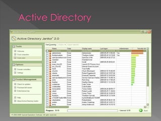 System and network administration network services