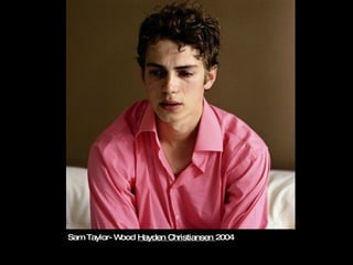 Sam Taylor-Wood  Hayden Christiansen  2004 