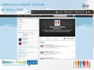 CRÉER SON COMPTE TWITTER
ET VOILA ! MOI…
 