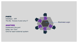 Ports and Adapters Architecture | PPTX