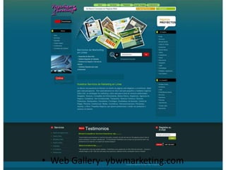 Web Gallery- ybwmarketing.com