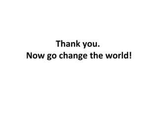 Bates Young Change Agents Launch | PPT