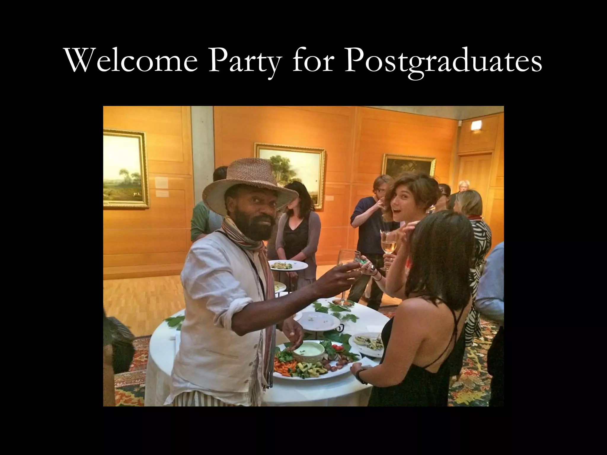 Welcome Party for Postgraduates