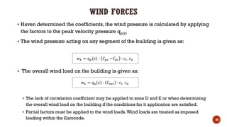Wind Load Coefficient Using Api Ycef presentaion derivation of wind loading upload | PDF
