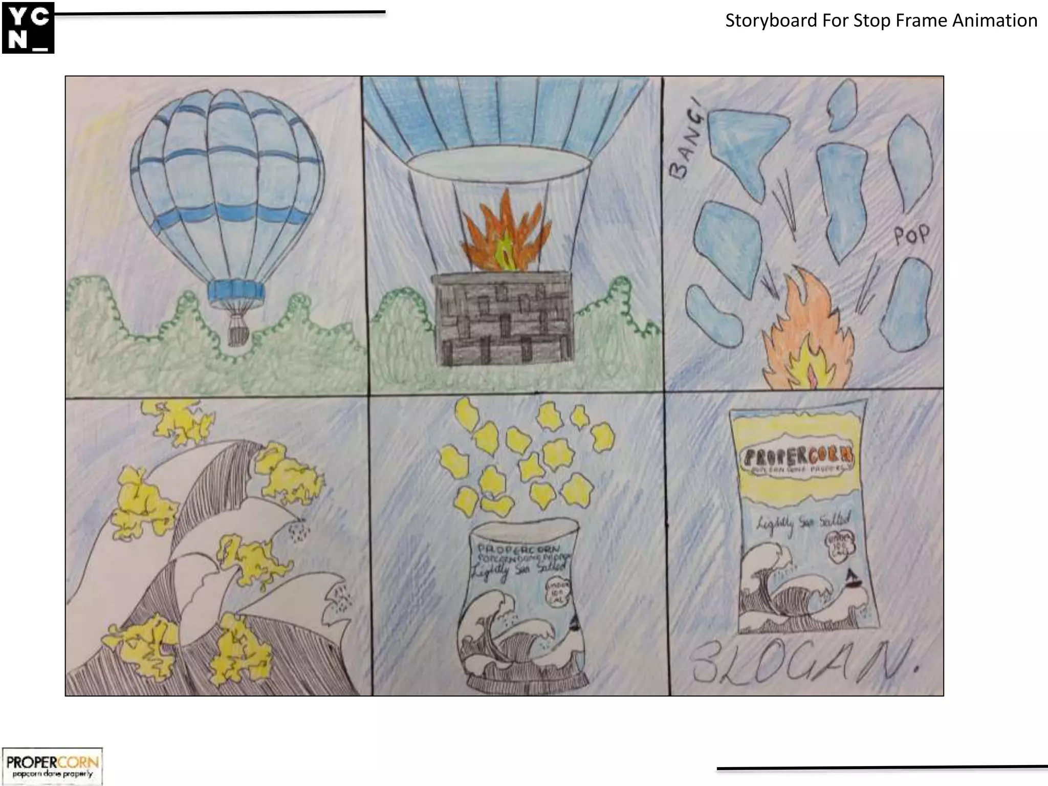 Storyboard For Stop Frame Animation