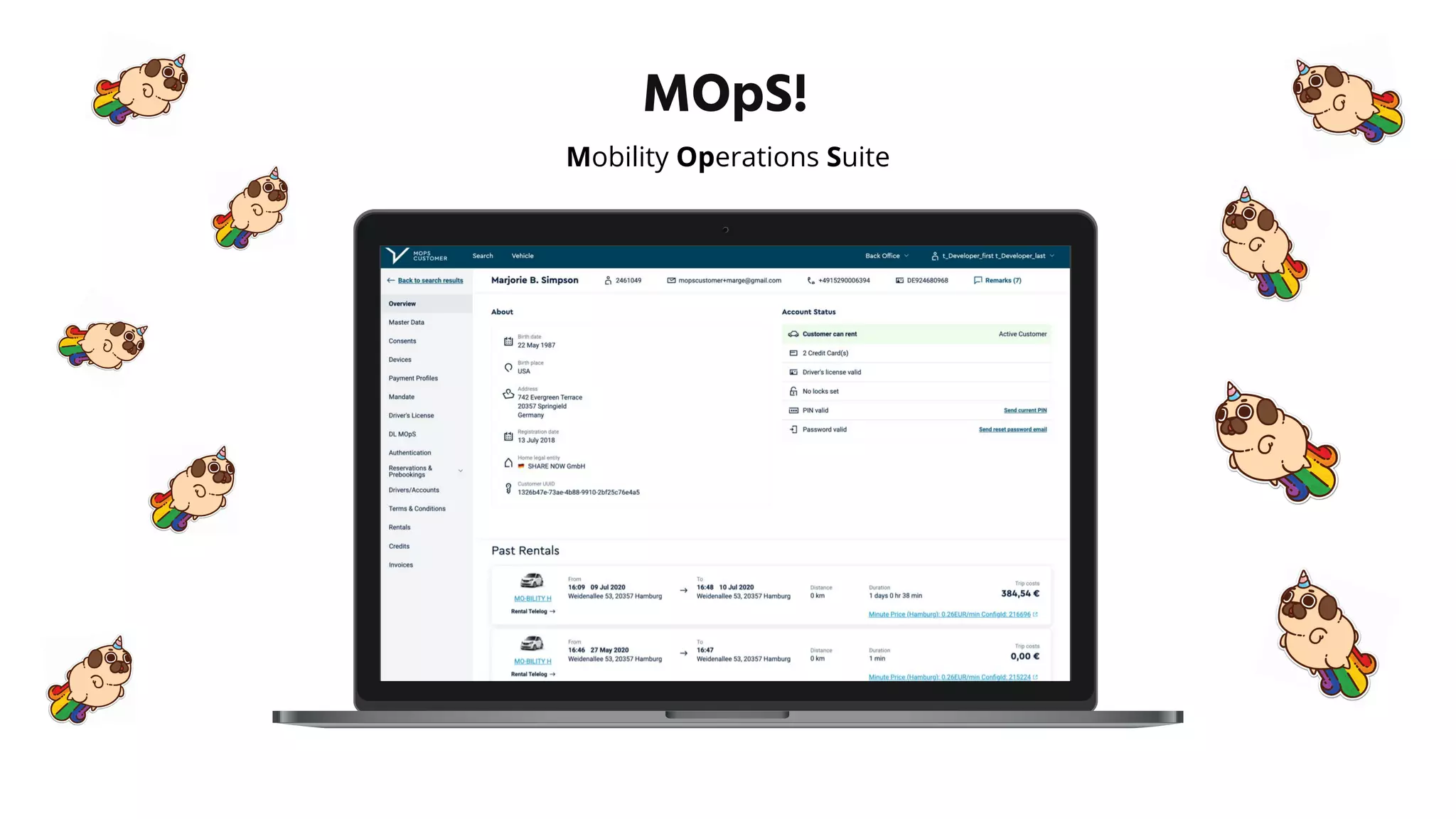MOpS!
Mobility Operations Suite
 