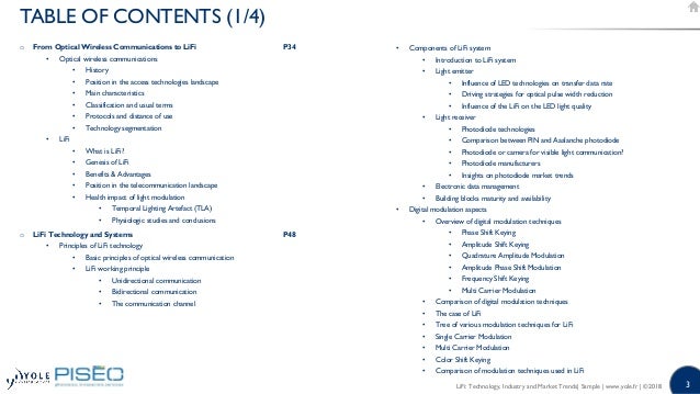 Lifi Technology Industry And Market Trends Report By Yole Develop