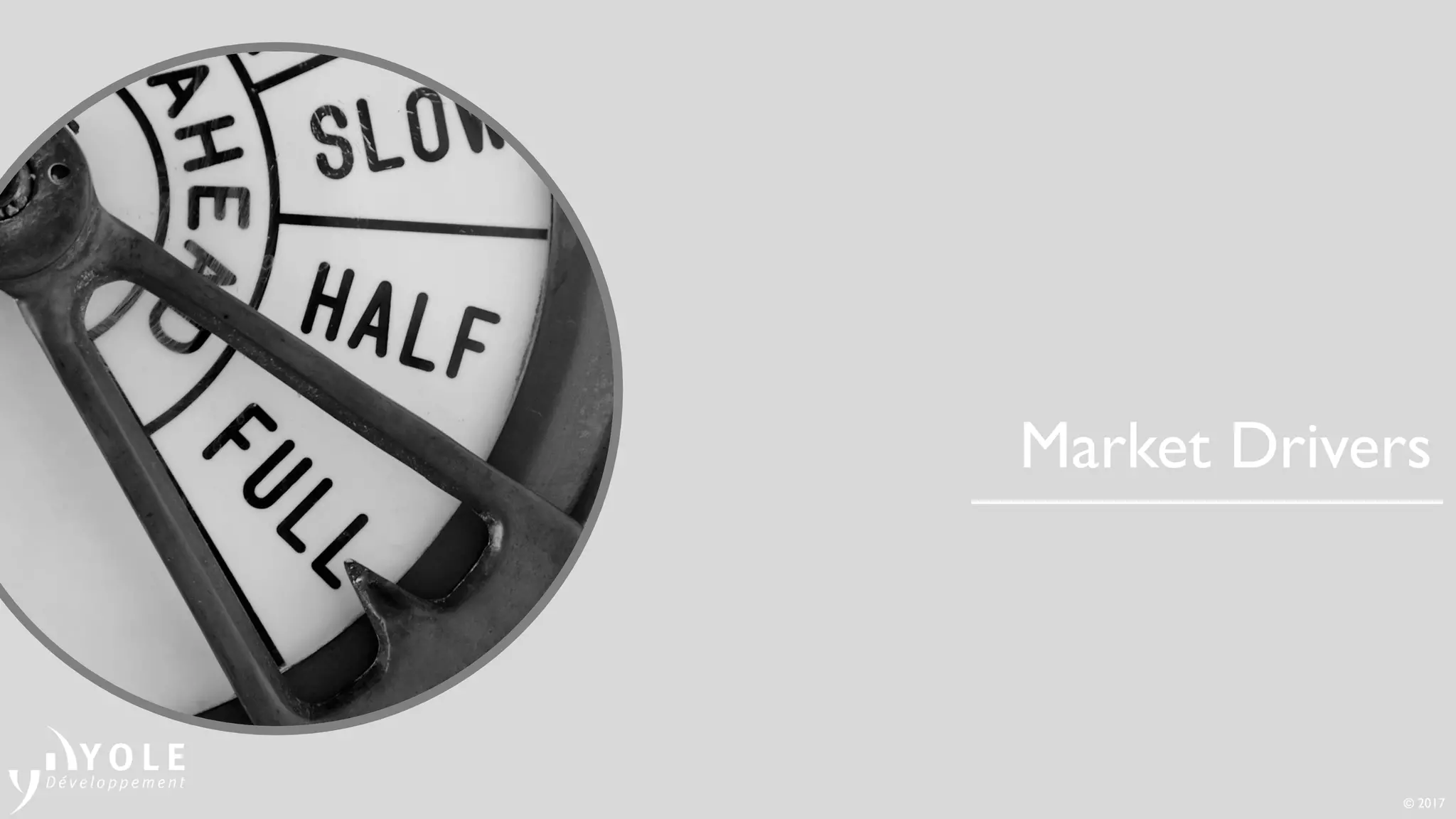 © 2017
Market Drivers
 