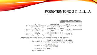 PRESENTION TOPIC IS Y DELTA
 
