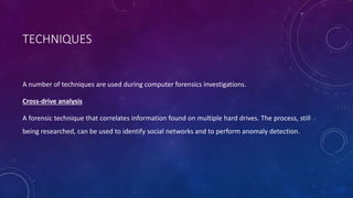 Introduction to filesystems and computer forensics | PPTX