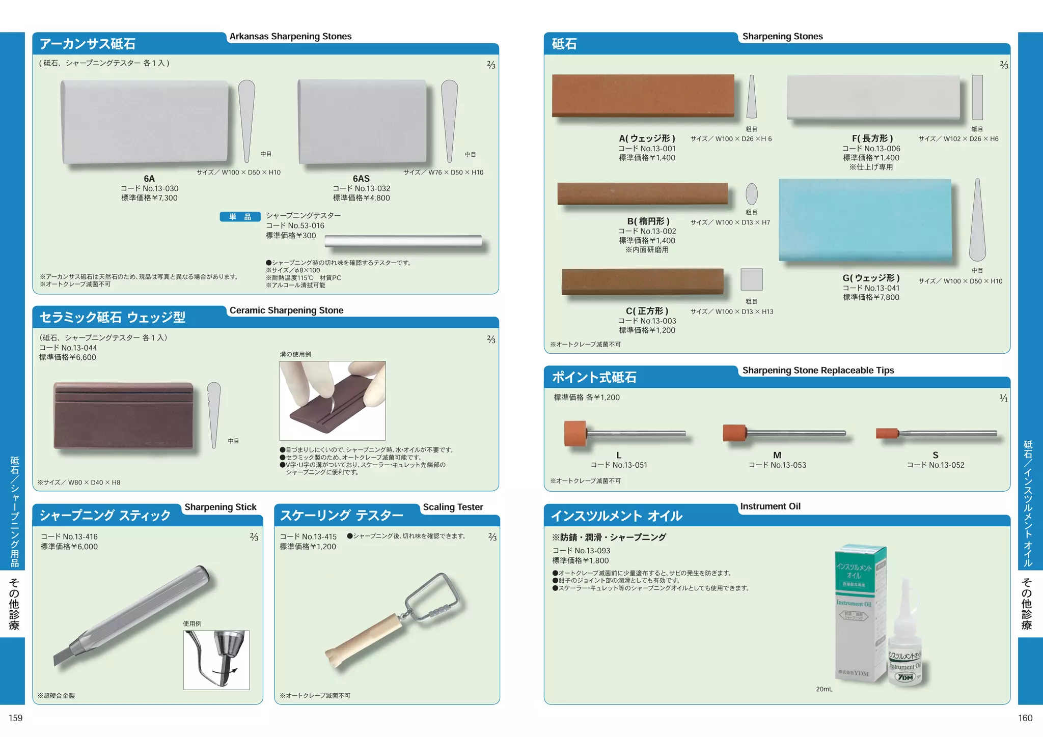 LMスケーラー　キュレット　4本　YDM ペリオプローブ　#4 未開封 YDM Catalogue 2011 | PDF