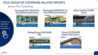 High-End Inertial Sensors for Defense, Aerospace and Industrial ...