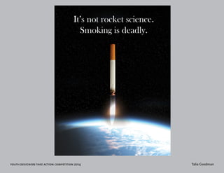 youth designers take action competition 2014 Talia Goodman 
 