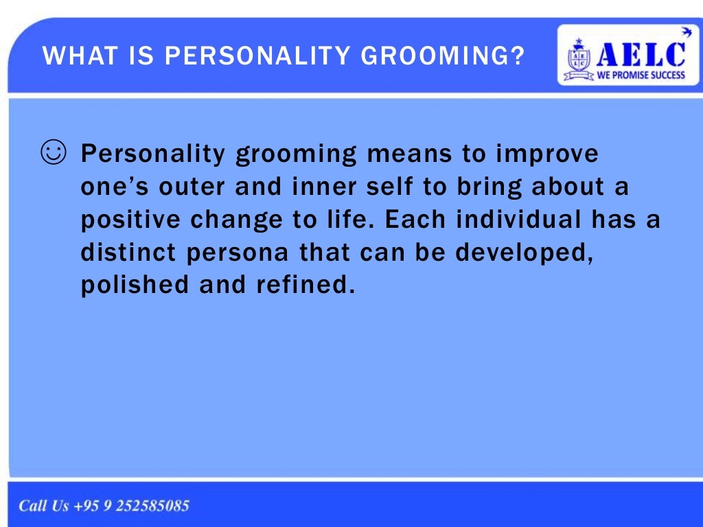Youth Personality Grooming and Development