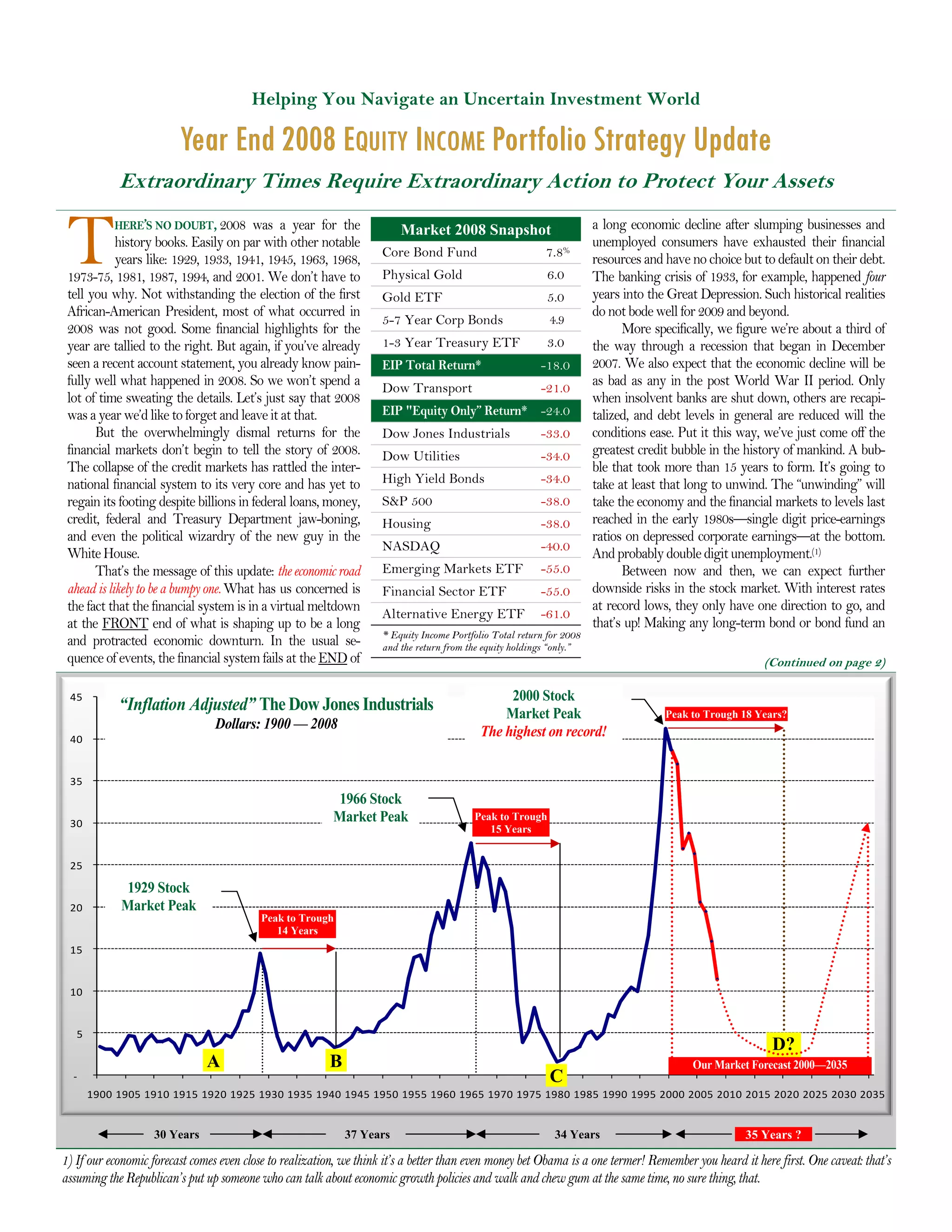 YE 2008 Special Veiwpoint Insert