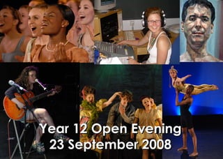 Year 12 Open Evening 23 September 2008 The BRIT School 
