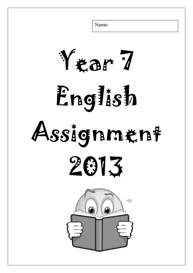 Year 7 english assessment term 2 2013 docx poetry books and