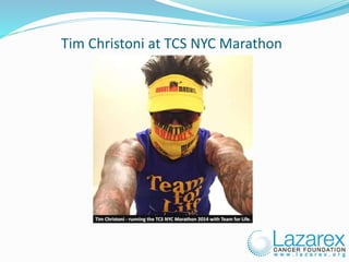 Tim Christoni at TCS NYC Marathon
 