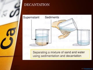 DECANTATION
 
