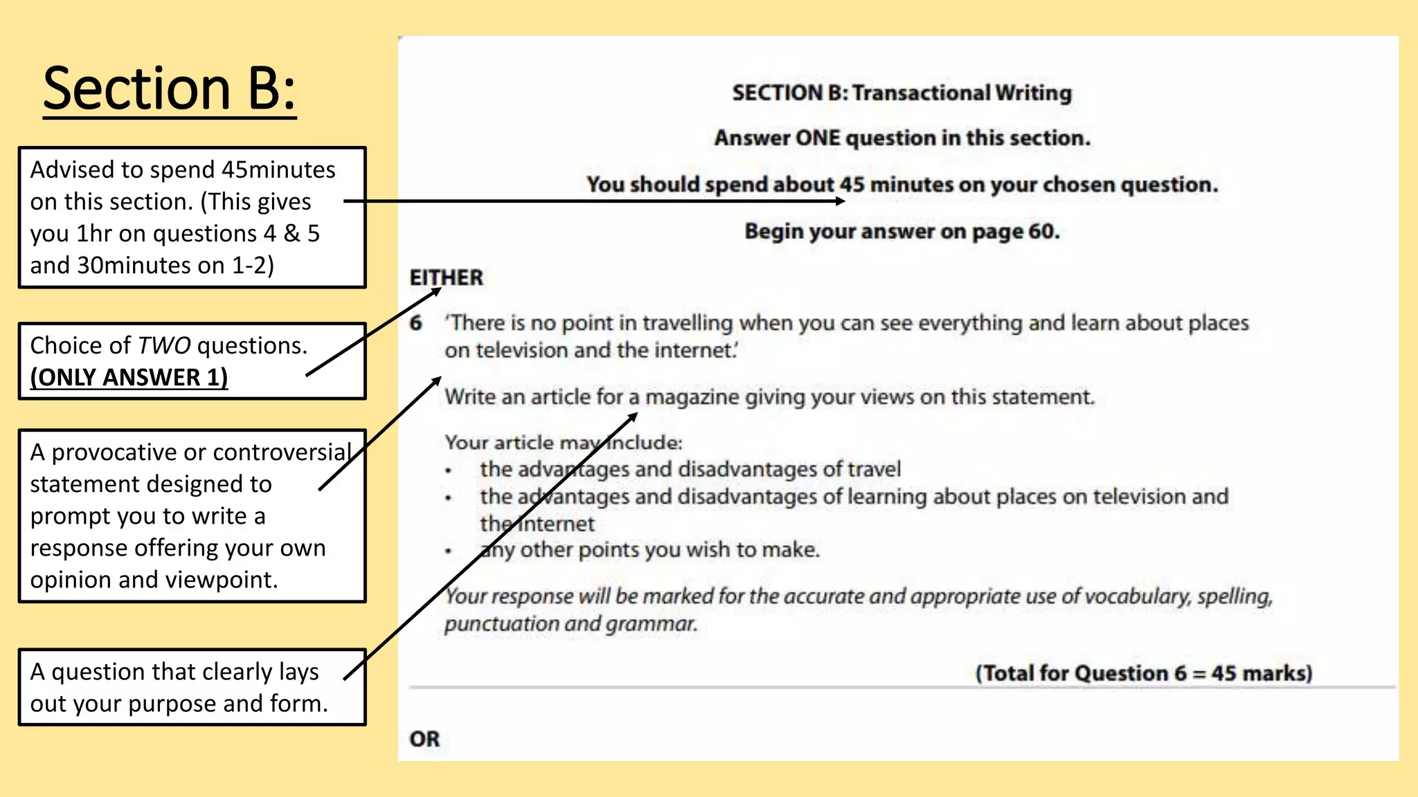 Year 10 iGCSE English Language writing | PPTX