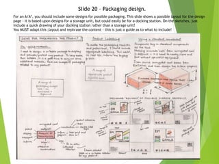 Year 11 product design guide to controlled assessment | PPTX