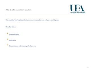 Introduction to the University of East Anglia | PPT