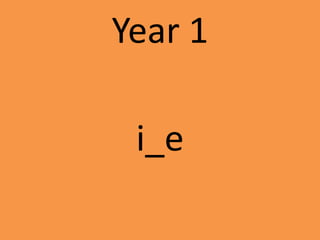 Year 1
i_e
 