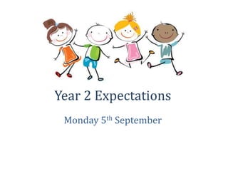 Year 2 Expectations
Monday 5th September
 