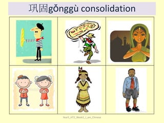 巩固gǒnggù consolidation

Year5_HT2_Week1_I_am_Chinese

 