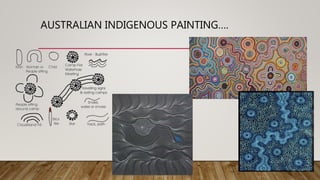 AUSTRALIAN INDIGENOUS PAINTING….
 