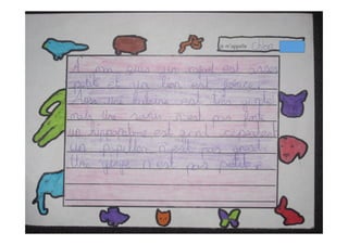 Year 6 décrivent les animaux