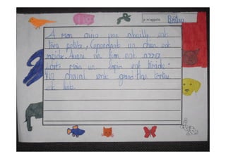 Year 6 décrivent les animaux