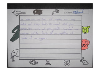 Year 6 décrivent les animaux