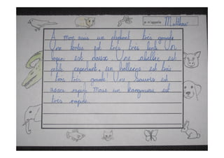 Year 6 décrivent les animaux