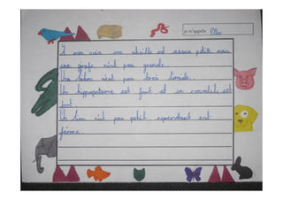 Year 6 décrivent les animaux