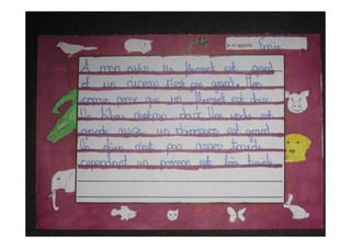 Year 6 décrivent les animaux