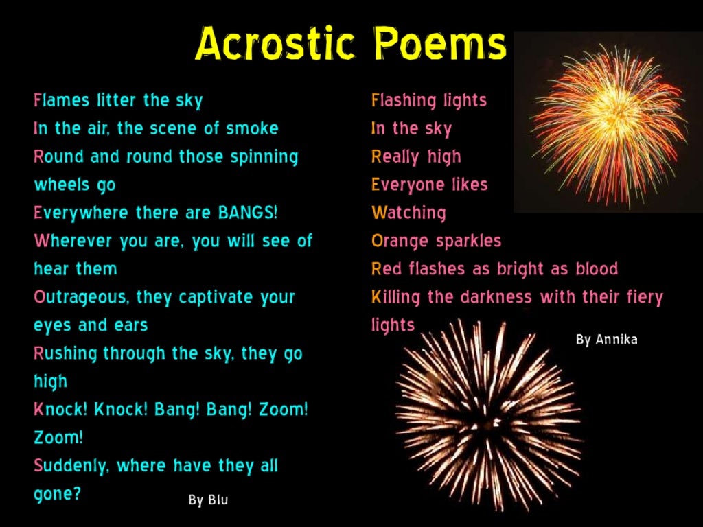 Year 7 Firework Poems year-7-firework-poems
