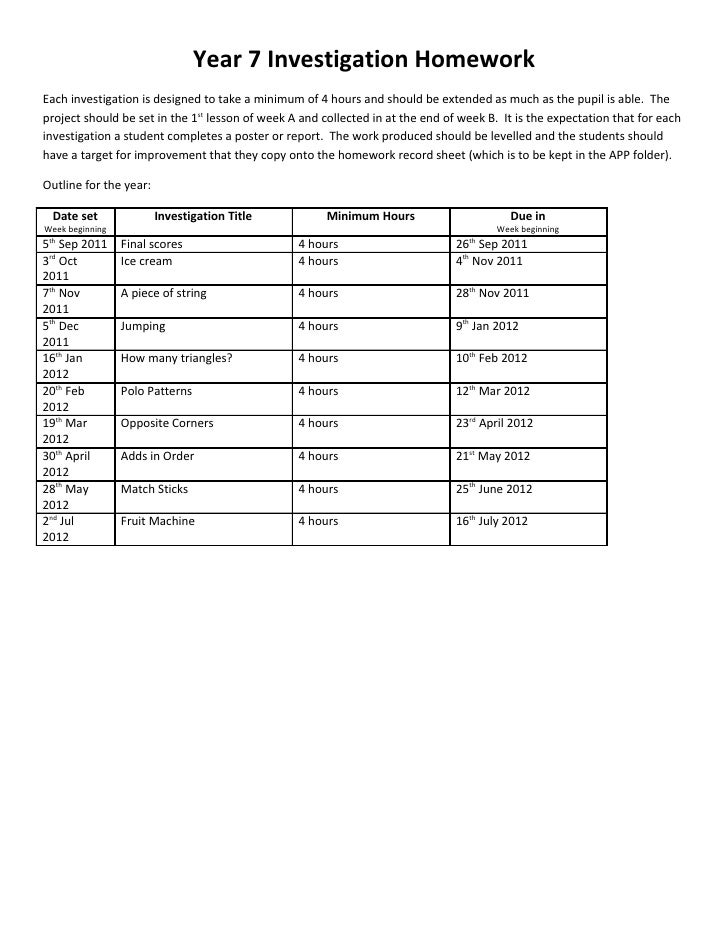 Homework help year 7 Homework help year 7