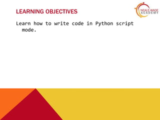 Year 7 lesson 4 interactive and script mode | PPT