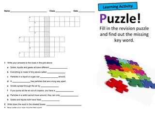 Year 7 Science Revision Pack C1.pptx