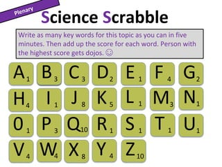 Year 7 Science Revision Pack C1.pptx
