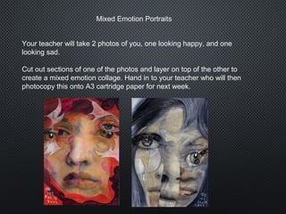 Year 9 art portraiture and the alter ego scheme of work | PPT