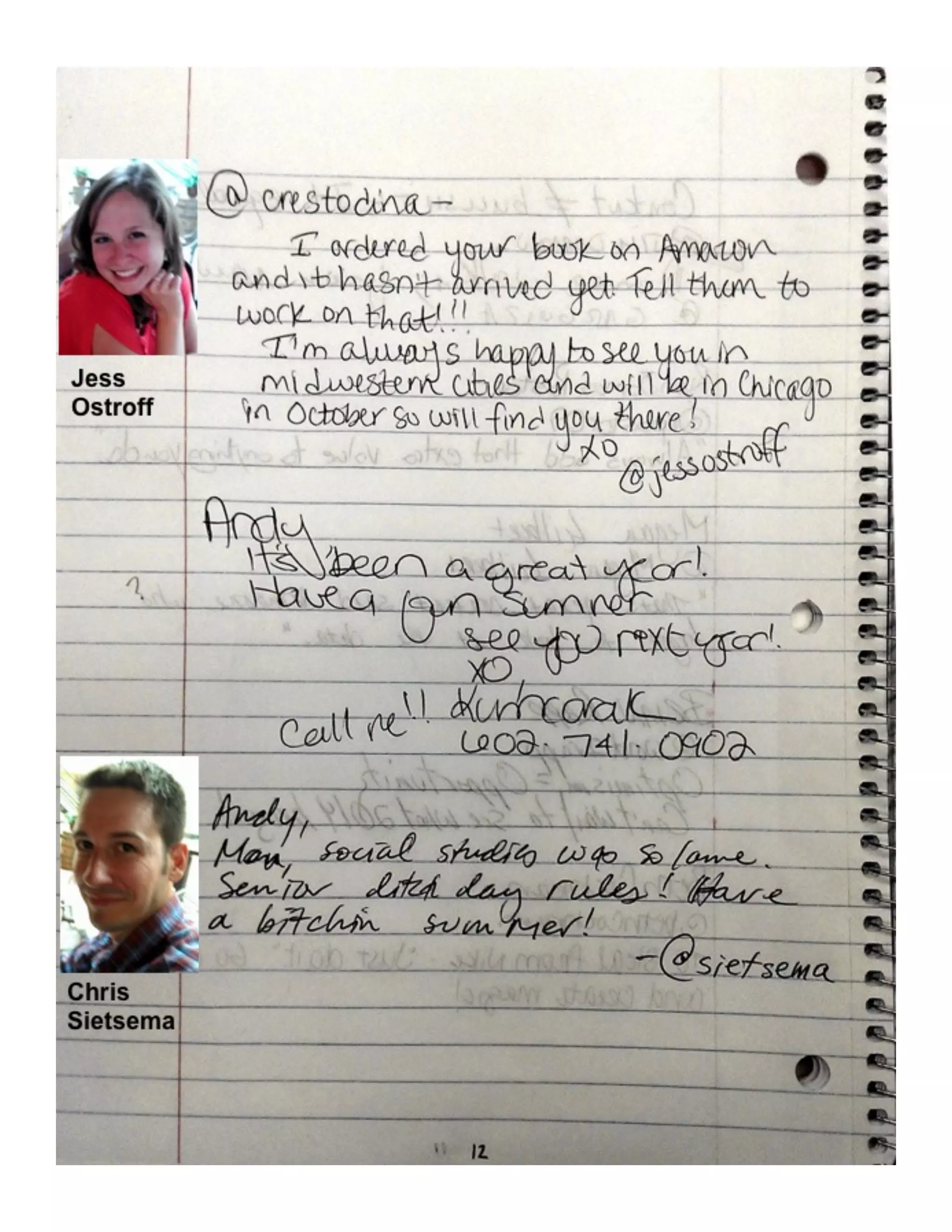 How to Meet Everybody at an Event, My CMW Yearbook by Andy Crestodina