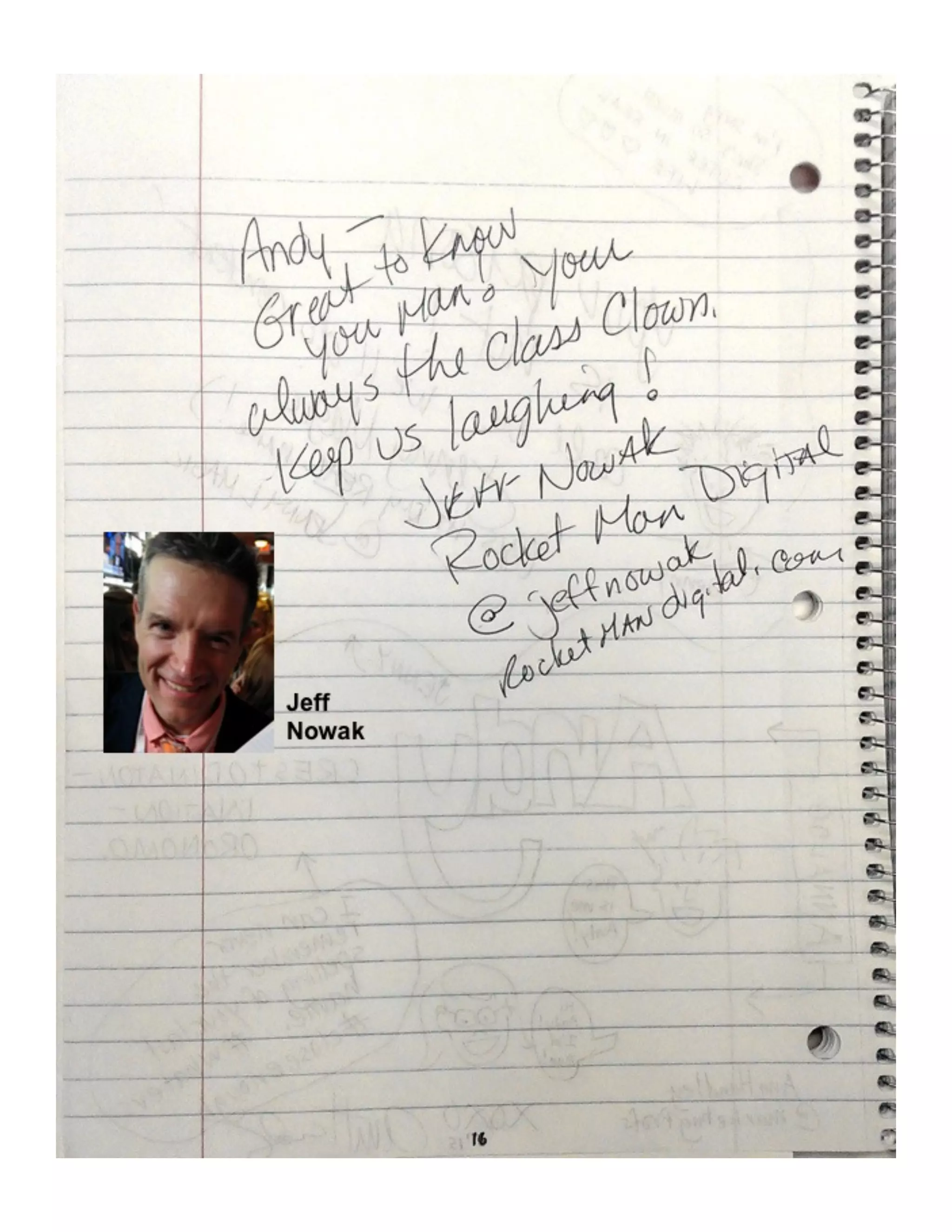 How to Meet Everybody at an Event, My CMW Yearbook by Andy Crestodina
