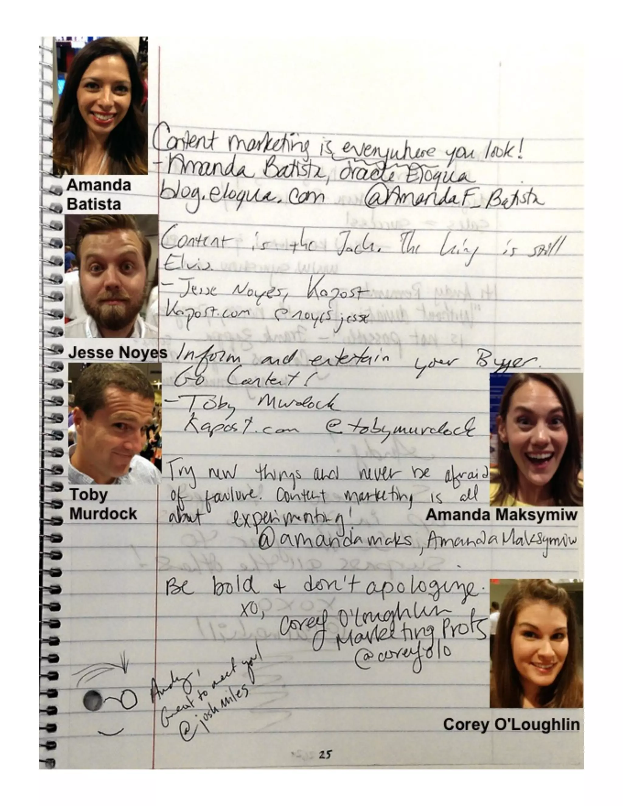 How to Meet Everybody at an Event, My CMW Yearbook by Andy Crestodina