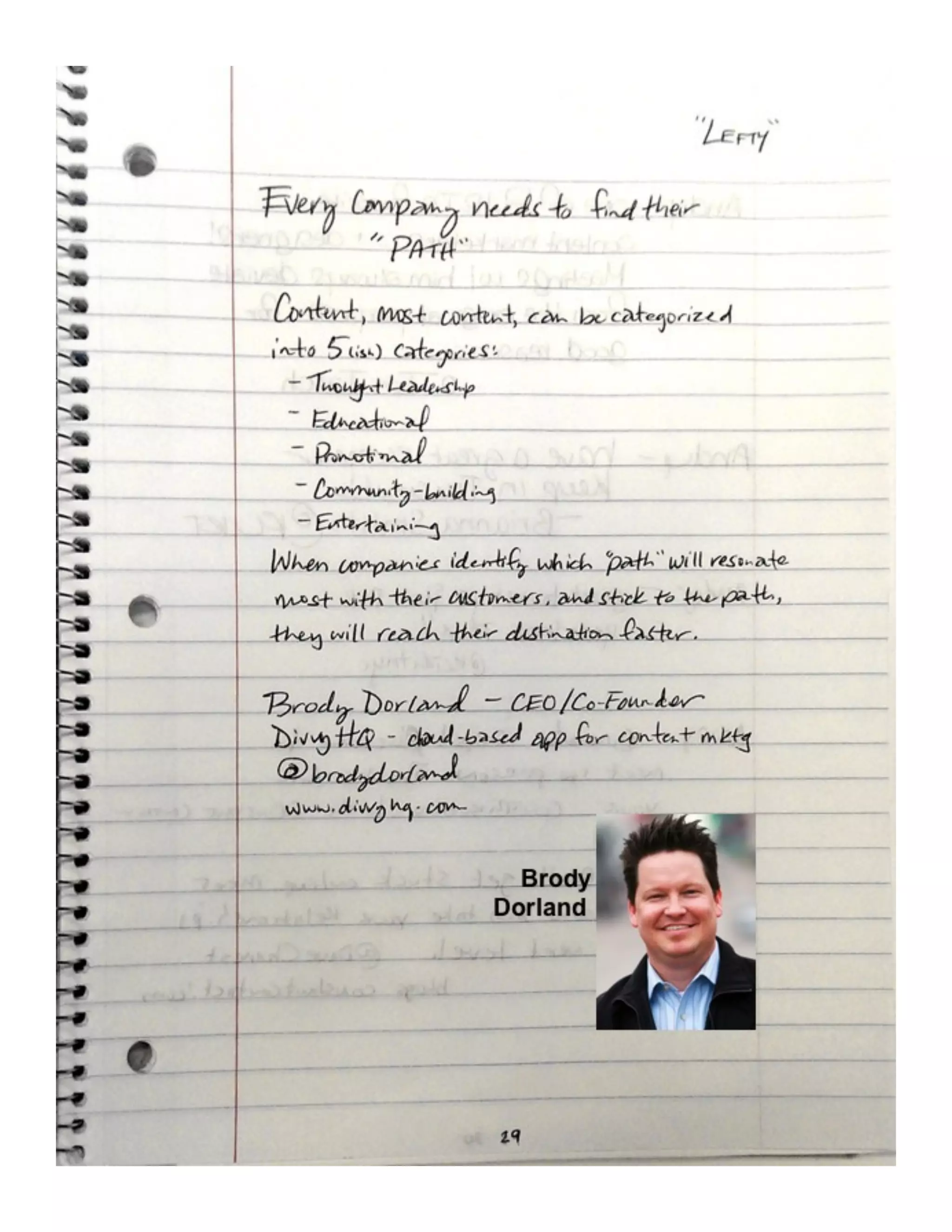 How to Meet Everybody at an Event, My CMW Yearbook by Andy Crestodina