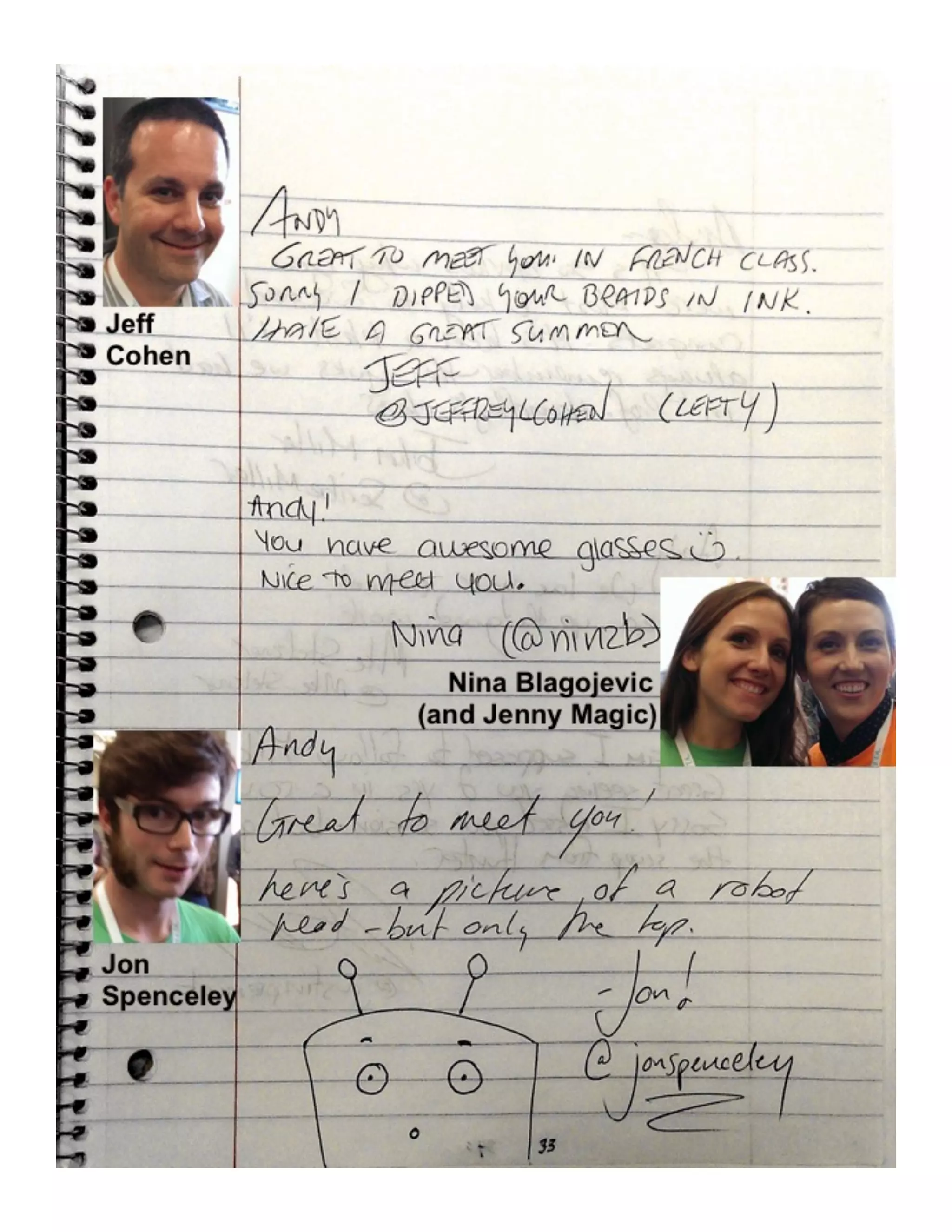 How to Meet Everybody at an Event, My CMW Yearbook by Andy Crestodina