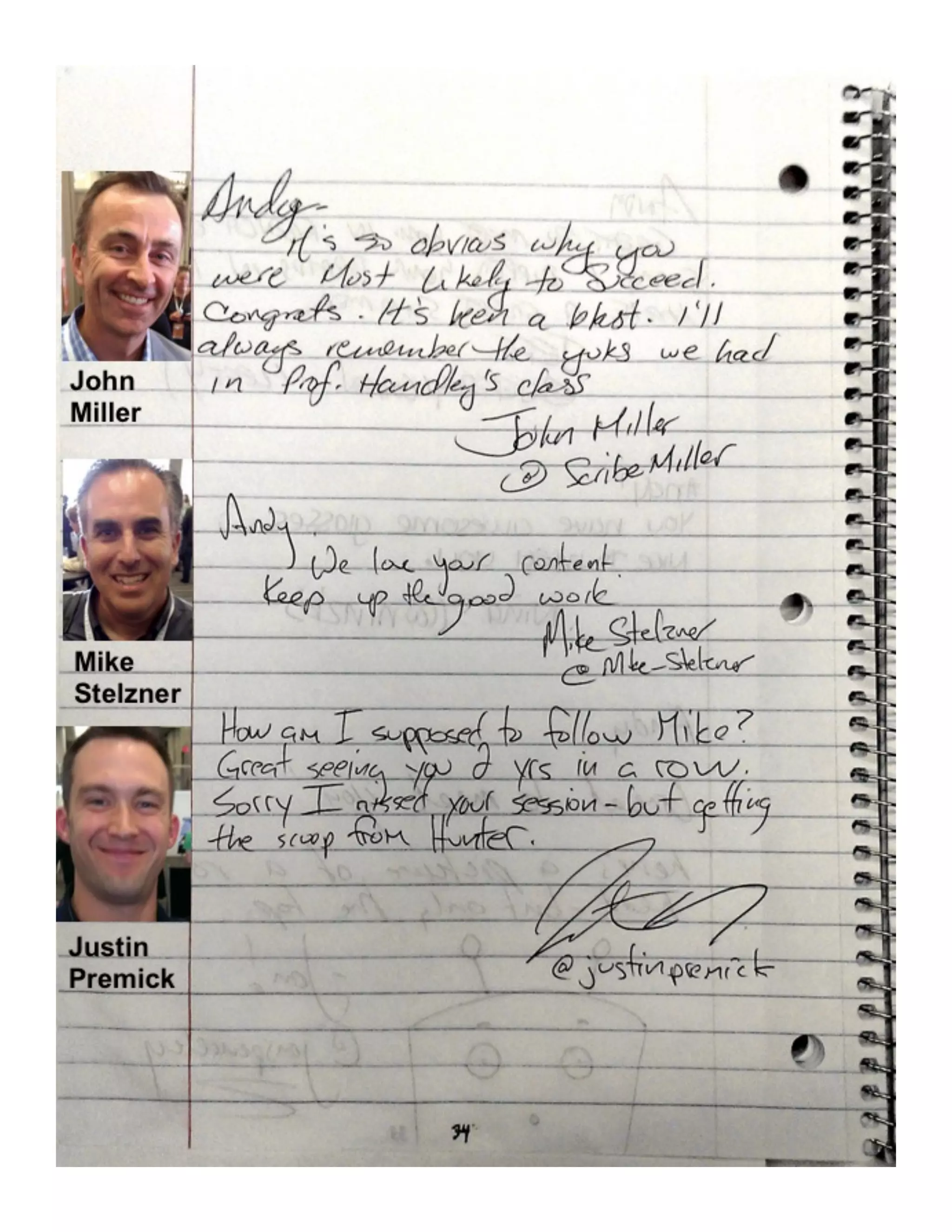 How to Meet Everybody at an Event, My CMW Yearbook by Andy Crestodina