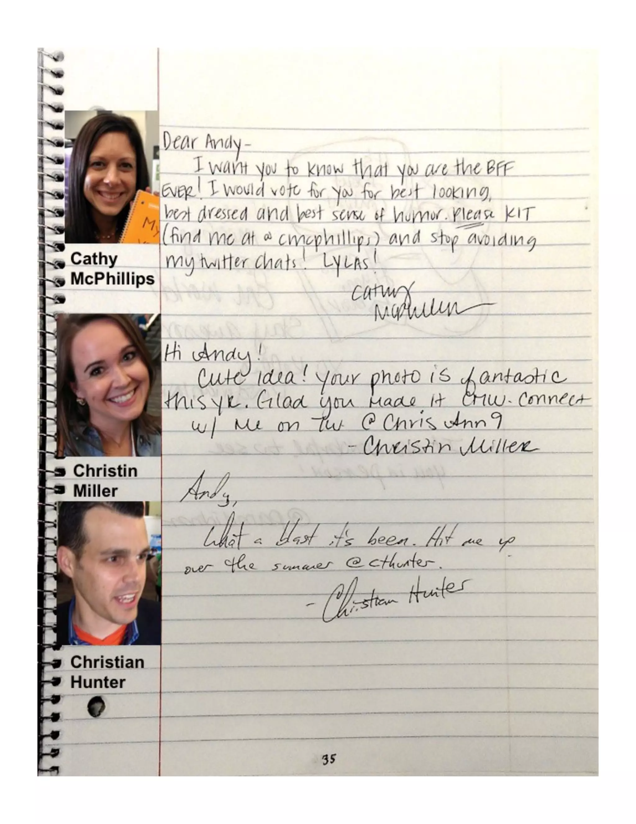 How to Meet Everybody at an Event, My CMW Yearbook by Andy Crestodina