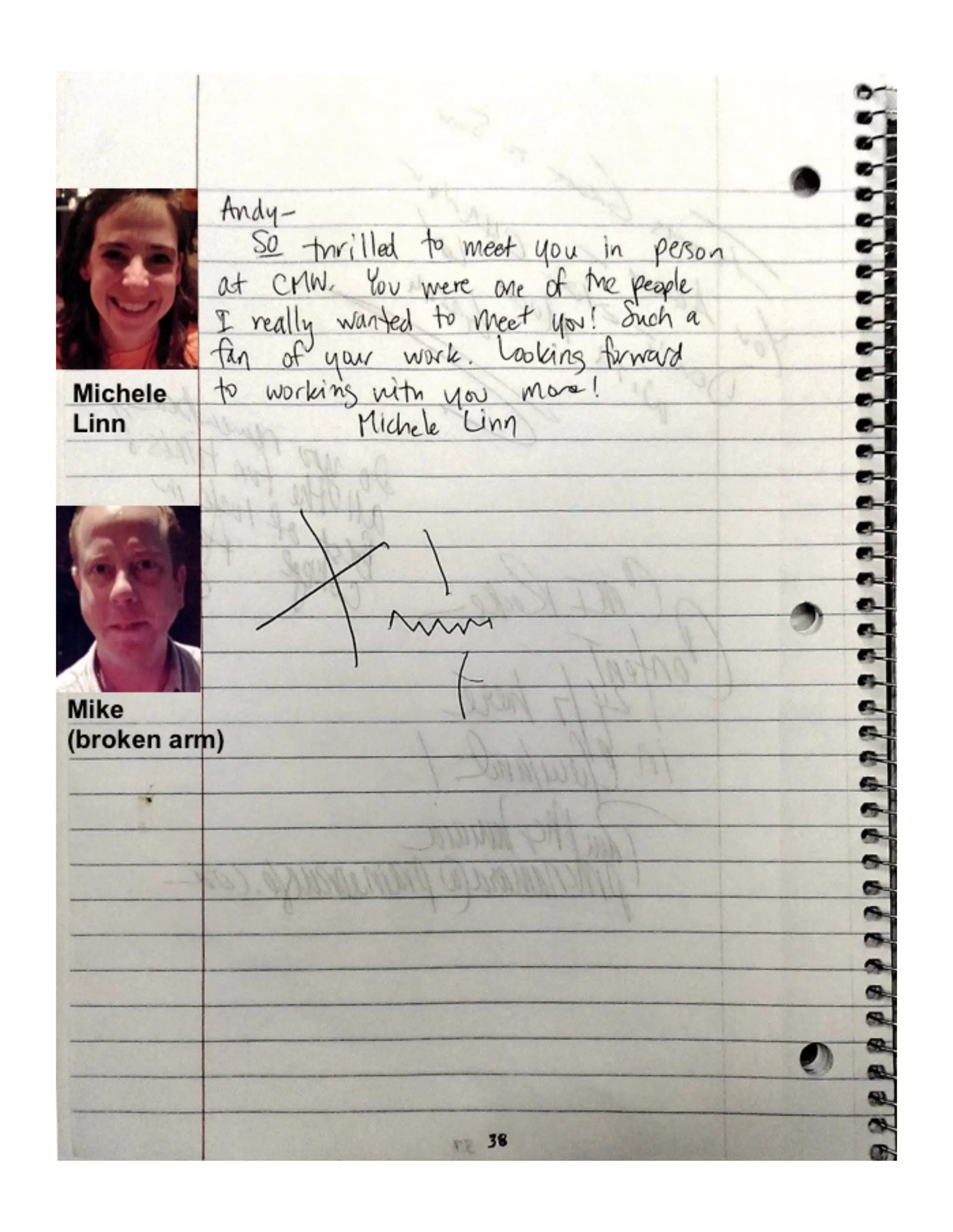 How to Meet Everybody at an Event, My CMW Yearbook by Andy Crestodina